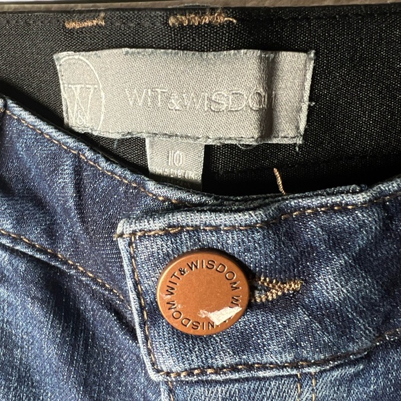 Wit & Wisdom Girlfriend Jean Ab Solutions Premium Authentic Size 10 - Picture 8 of 13